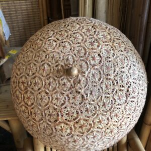 菊花竹編圓桌蓋--直徑60CM*高22CM/不含運費及稅金